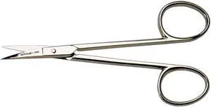 HERITAGE G103C Embroidery Scissor, Fine Point. Curved Blade