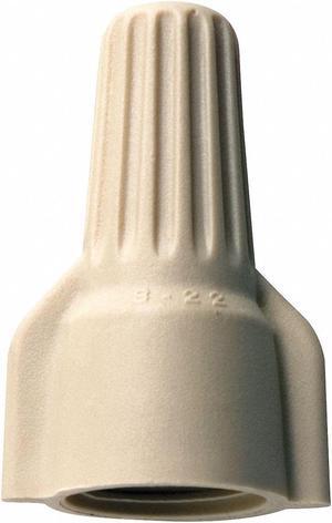 BUCHANAN WT41-B Twist On Wire Connector,22-10 AWG,PK500