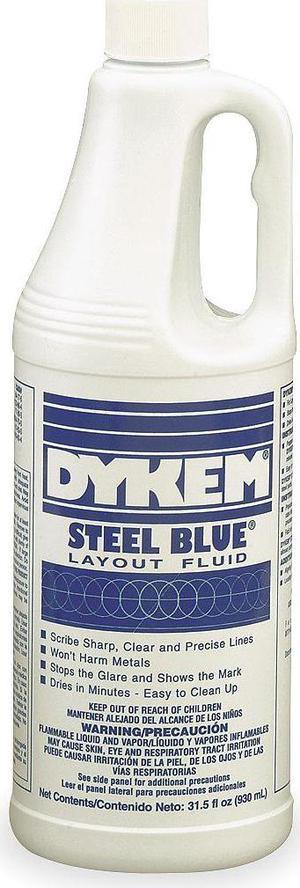 DYKEM 80600 Layout Fluid, Steel Blue, 930 mL