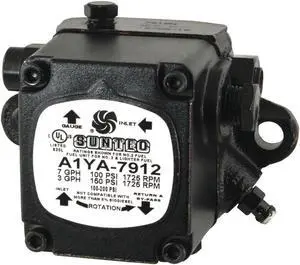 Oil Burner Pump, 1725 rpm, 3gph, 100-150psi