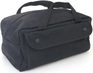 PLATT MTB Tool Bag, Nylon Fabric, 12"L x 6"W, Black