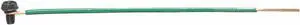 IDEAL 30-3399 Grounding Tail,Ptail -Screw,Green,Pk100