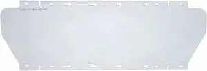 SELLSTROM S36000 Faceshield Window, Clear Visor, 6 1/2 in Height, Uncoated