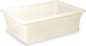 RUBBERMAID FG350000WHT Box, Food/Tote