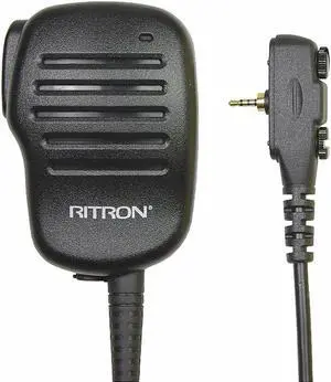 RITRON RSM-6X Remote Speaker Mic,Polycarbonate