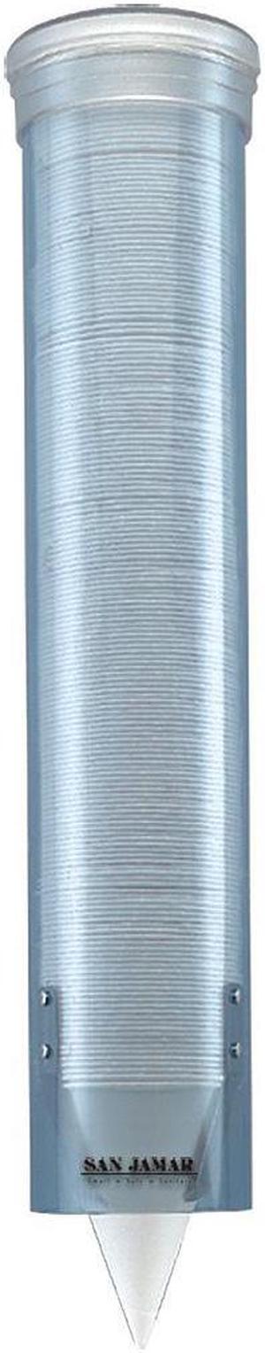 C-Cup Disp F/4-7Oz-Cone & 6-12Oz-Flat|Trans Blue