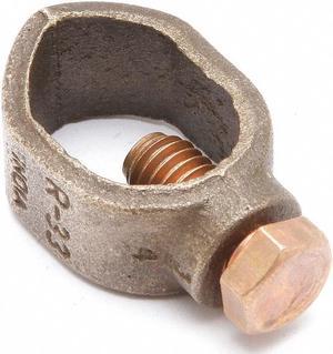 Ground Rod Clamp, 10AWG, 1.71In, PK5