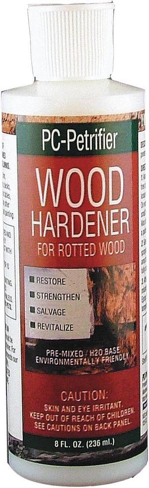 PC PRODUCTS 84441 Wood Hardener 8 oz Size, Bottle Milky White PC-Petrifier