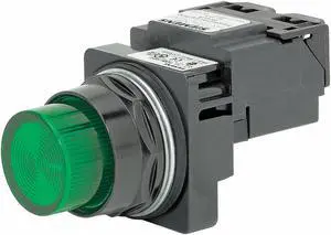 SIEMENS 52BL4E3XB Pilot Light,LED,Full Voltage,Grn,120VAC
