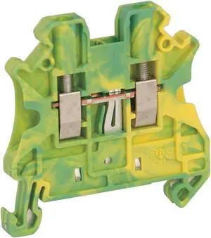 SCHNEIDER ELECTRIC NSYTRV22PE Trnnl Blk,Screw Clmp Tech Grndg Blk