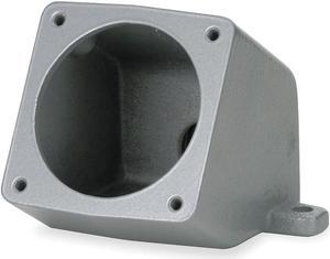 HUBBELL WIRING DEVICE-KELLEMS MB601007W Angle Back Box,60/100A,1-1/2" Hub,15