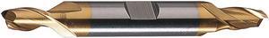 CLEVELAND C33648 HSS End Mill,1/8 In D,3/8 In Cut L