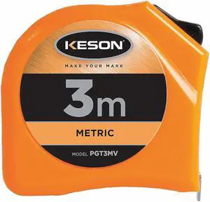 KESON PGT3MV 3 m Tape Measures, 16 mm Blade