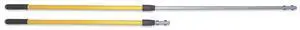 Rubbermaid TelescopicHandle, Qck Connect, 48" to 72"L  FGQ75500YL00
