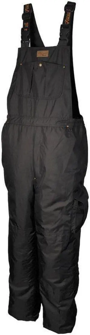 VIKING 3910PB-XL Rain Bib Pants, Polyester, 32 1/2 in Inseam, 39 in Waist,