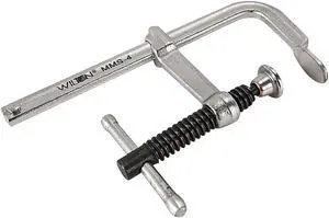 WILTON MMS-4 4 in Bar Clamp, Steel Handle and 2 1/4 in Throat Depth