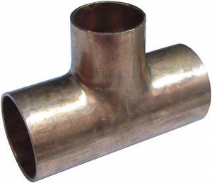 STREAMLINE W 04075 1-1/4" x 1" x 3/4" NOM C Copper Reducing Tee