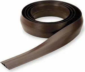 HUBBELL WIRING DEVICE-KELLEMS FT3BK25 Cable Protector, 3/4 in H, 25 ft L, 3 in