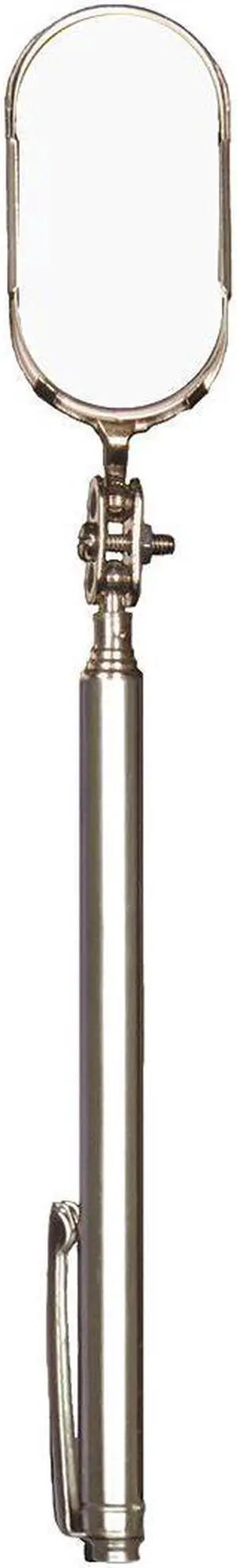 ULLMAN B-2T Inspection Mirror,Telescoping,Oval