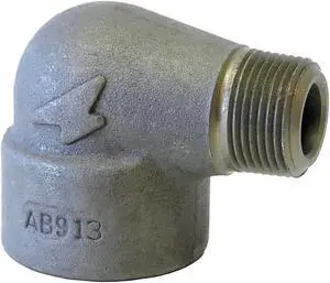 Anvil Street Elbow, 90°, FNPT x MNPT, 1-1/2" Pipe Size - Pipe Fitting