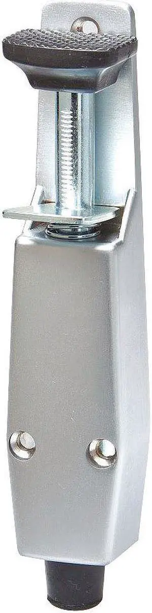 KABA ILCO IL-PDDH-AL Plunger Door Holder, Cast Zinc, Sliver, 7-3/4"H x 1-5/8"W