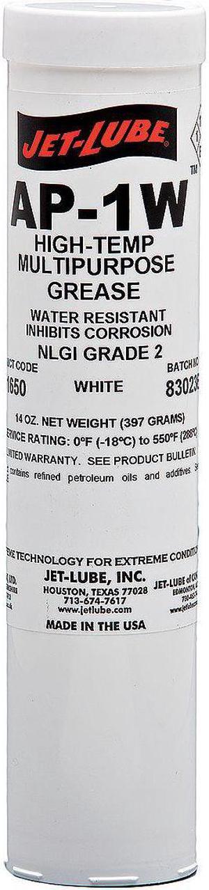 JET-LUBE 31650 14 oz., Cartridge, Mineral, White
