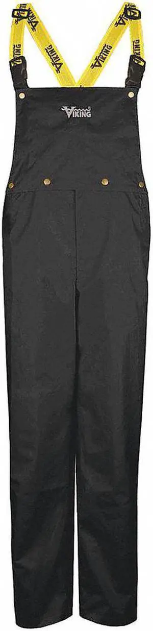 VIKING 3307P-L Viking Journeyman 420D Bib Pant Black