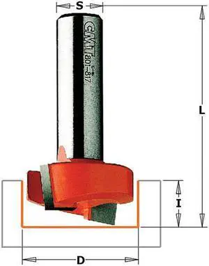 Router Bit,HW,1-1/4 in CMT 801.817.11