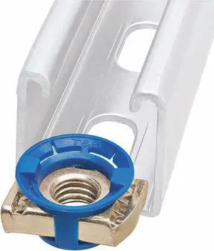 KINDORF UCN12 Channel Cone Nut,1/2 In,Gold,PK5