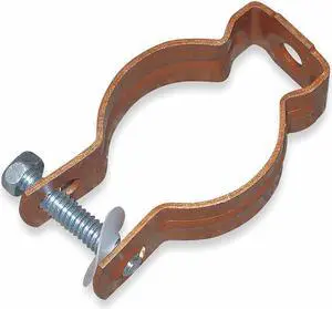 NVENT CADDY CD1B37CP One Piece Pipe Clip,3/4 In,250 lb Max
