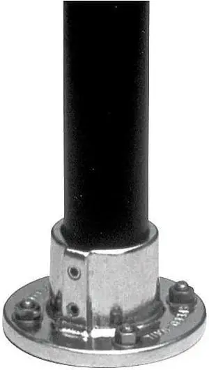 HOLLAENDER 42-8 Round Base Flange For 1-1/2 in Structural Pipe Fitting,