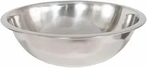 CRESTWARE MB05 Mixing Bowl,Stainless Steel,5 qt.