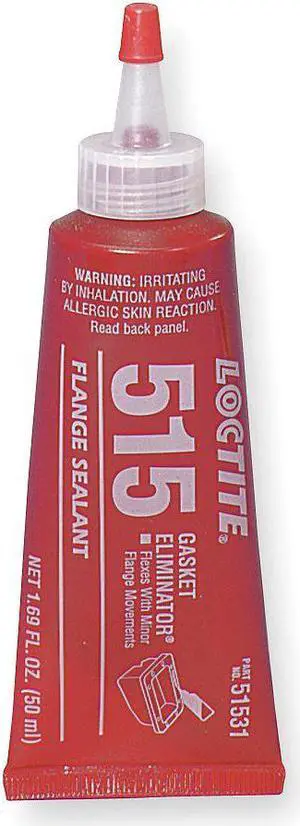 LOCTITE 135479 Anaerobic Gasket Maker, 515, 1.69 fl oz, Tube, Purple