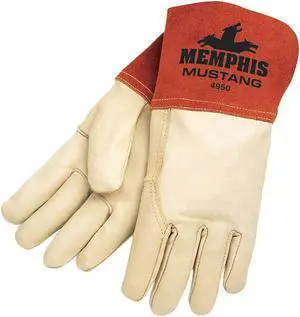 Mcr Safety Welding Gloves,MIG, TIG,L/9,PR  4950L