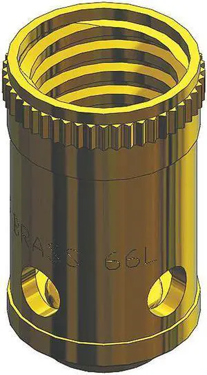 T&s Faucet Cartridge, Cold for T&S Faucets, 1.5 Length (In.) Chrome  66L