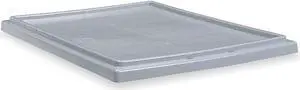 AKRO-MILS 35201GREY Nest/Stack Lid,Gray,13-1/2x3/4x19-1/2