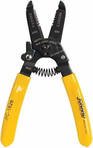 JONARD TOOLS JIC-1626 6 3/4 in Wire Stripper/Cutter 16 to 26 AWG