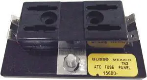 Fuse Block,Automotive,30A,4 Pole EATON BUSSMANN 15600-04-20