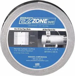 AQUASOL EZ-ZT 2.5 Aluminum Tape,2 1/2x75 Ft.