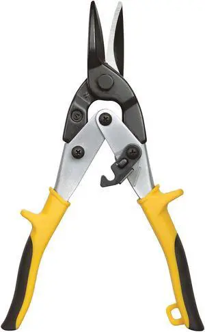 IDEAL 35-001 Aviation Snip, Straight, 9 3/4 in, Chrome Molybdenum Steel,