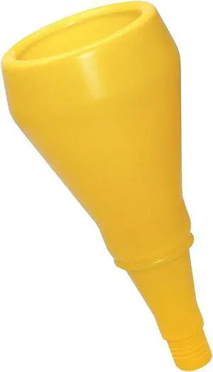 FUNNEL KING 94300 Polyethylene,1 qt.,16",1",Yellow