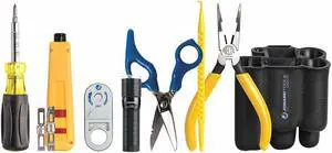 JONARD TOOLS TK-17 Punchdown Tool Kit,9 pcs.