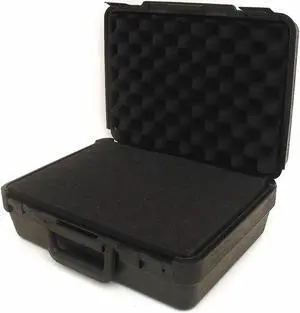 PLATT 407 Black Protective Case, 13-1/2"L x 10"W x 5-1/2"D