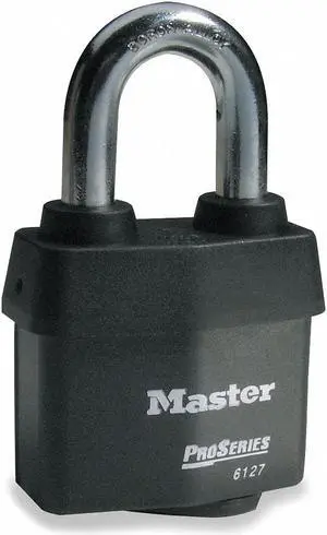 MASTER LOCK 6127KA-10G209 Keyed Padlock,Alike,2-5/8"W