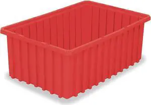 AKRO-MILS 33166RED Red Divider Box 16 1/2 in x 10 7/8 in x 6 in H, 1 PK
