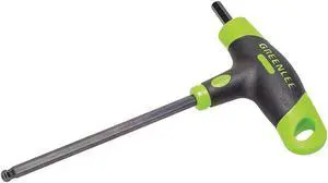 GREENLEE 0254-49 SAE Plain Ball Hex Key, 1/4" Tip Size, 5 9/64 in Long, 2 29/64