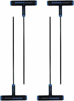 EKLIND 64830 Metric Plain Ball Hex Key, 3 mm Tip Size, 9 in Long, 3 in Short, 4