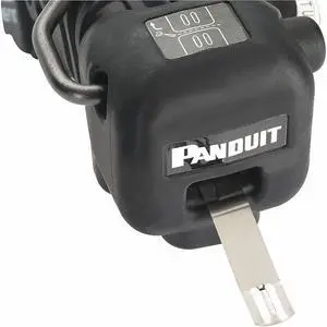 PANDUIT META-X Embosser Label Tape, Aluminum, 16 ft H x 1/2 in W, Natural, 10 PK