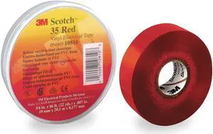 Scotch Electrical Tape   35 3/4X66 RED