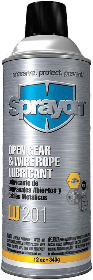 Open Gear and Wire Rope Lubricant, 16 oz. Container Size, 12 oz. Net Weight